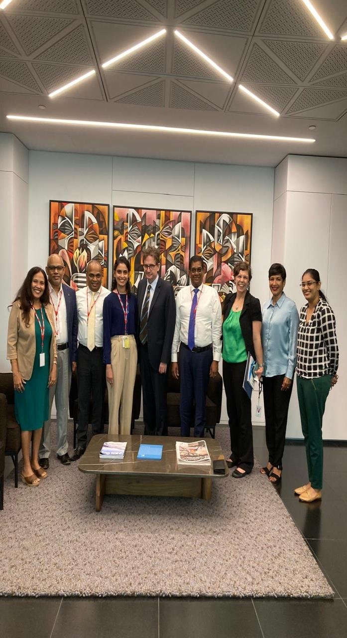 Meeting with High Commissioner and Deputy High Commissioner of New Zealand in Sri Lanka